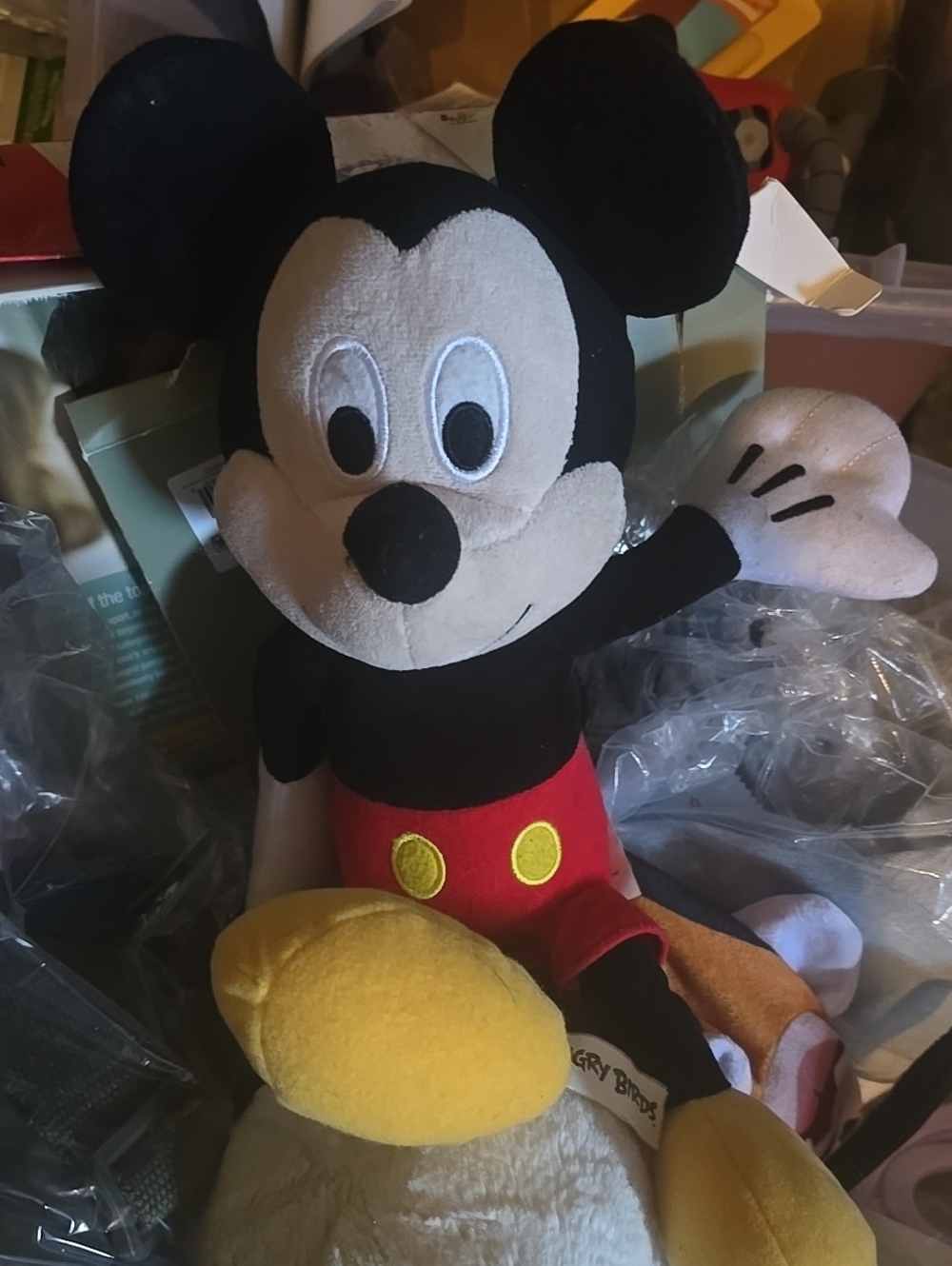 ❤️10/$13 Disney Mickey Mouse Plush Toy - Red, Black, Yellow